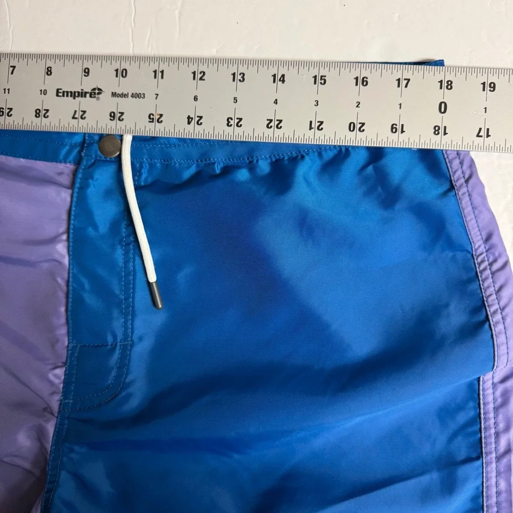 BDG‎ Beach Color Block Swim Trunks Shorts Surfing Lounging Mens Medium